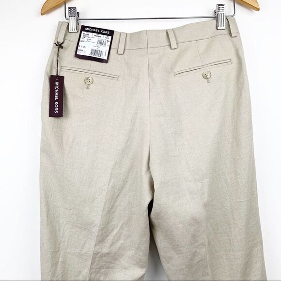 Michael Kors Linen Blend Dress Pants Youth 18R - Picture 5 of 8